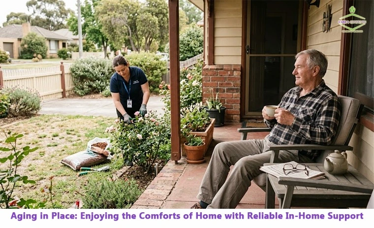 Care 4 Community providing aging in place support to help a senior stay independent in Melbourne